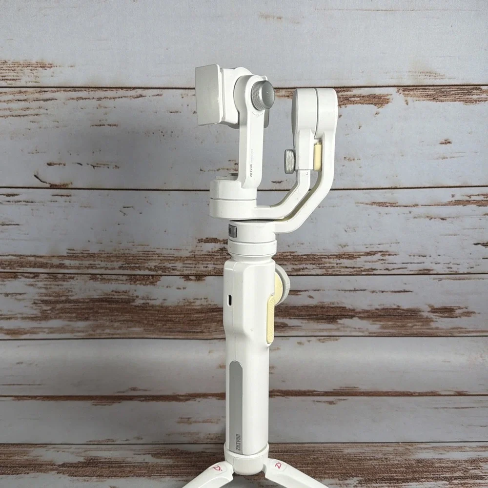 Zhiyun Smooth 4 3-Axis Handheld Gimbal Stabilizer White for Phone Tested